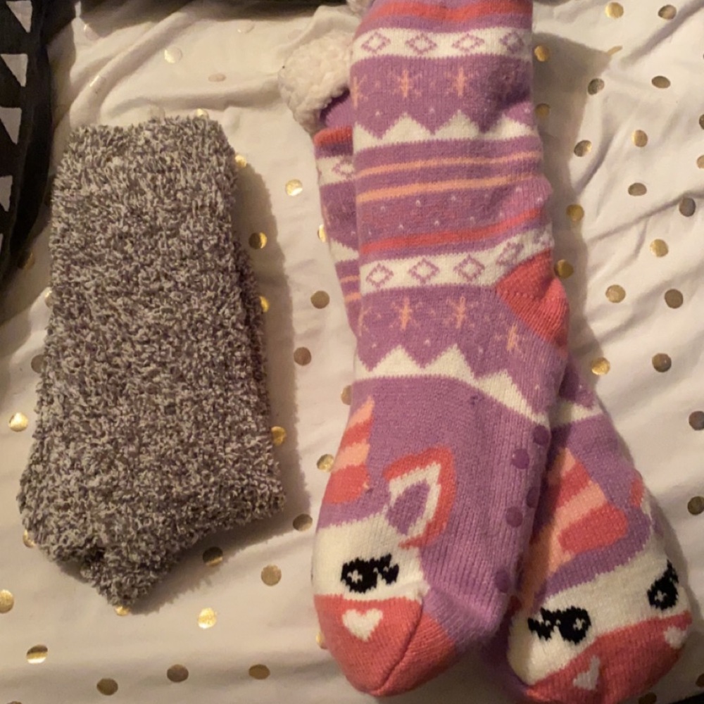 Fuzzy socks